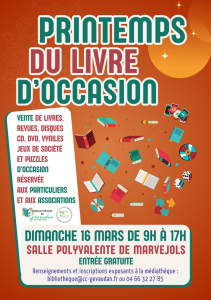 Printemps du livre d'occasion - Marvejols