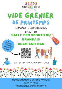 Vide-greniers de printemps - Brem-sur-Mer