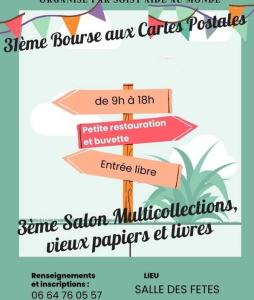 Bourse multicollections cartes postales et vieux papiers - Soisy-sur-Seine