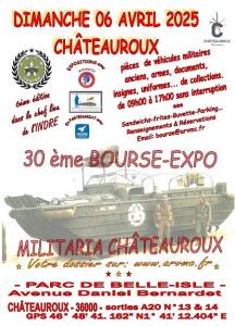 30e bourse aux armes et militaria - Châteauroux