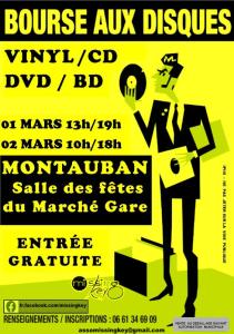 Bourse aux disques vinyles, cd, dvd et bd - Montauban