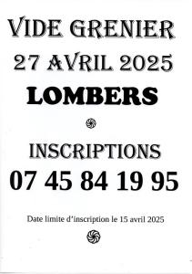 Vide grenier fête printemps - Lombers