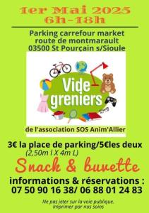 Brocante, Vide grenier - Saint-Pourçain-sur-Sioule