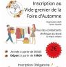 Vide grenier de la foire d'automne - Sainte-Bazeille