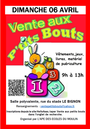 Vente aux p'tits bouts - Le Bignon