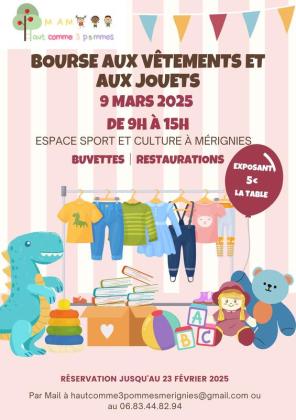 Bourse aux vêtements et aux jouets - Mérignies