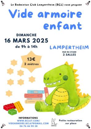 Vide armoire pour enfants - Lampertheim