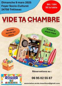 Vide ta chambre - Trélissac