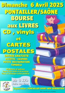 4ème bourse aux livres, cd, vinyles et cartes postales - Pontailler-sur-Saône