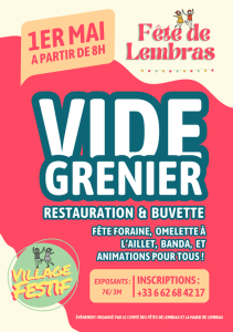 Vide grenier de la fête de Lembras