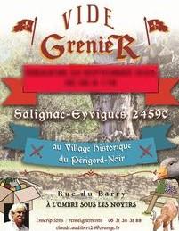 Vide grenier au village historique du Périgord noir - Salignac-Eyvigues