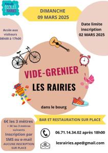 Vide-greniers - Les Rairies