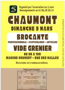 Brocante artisanale - vide grenier - Chaumont