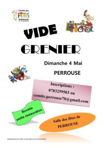 Vide-greniers - Perrouse