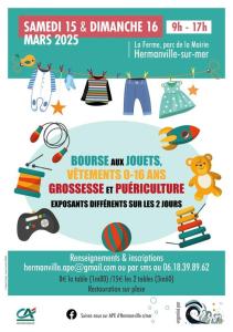 Bourse aux jouets, vêtements et puériculture - Hermanville-sur-Mer