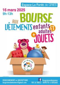 Bourse aux jouets et vêtements - Gries