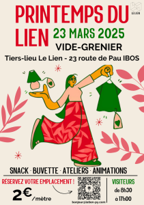 Printemps du lien - vide grenier - Ibos