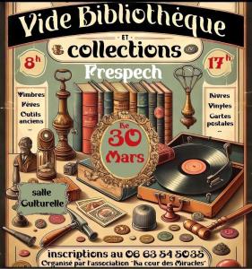 Vide bibliothèque et collections - Frespech