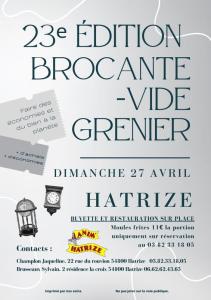 23ème brocante et vide grenier - Hatrize