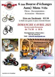 Bourse d'échange pièces auto/moto - miniatures documentation - Fère-en-Tardenois